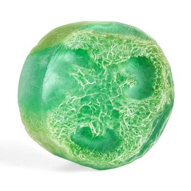 Water Lily Exfoliating Loofa Soap for wholesale by Heartland Fragrance