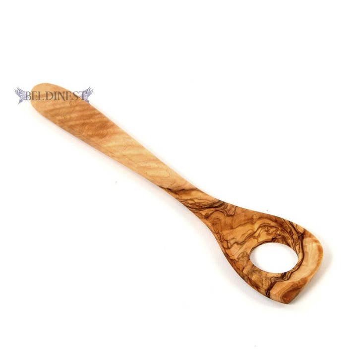 Olive Wood Risotto Spoon for wholesale by BeldiNest
