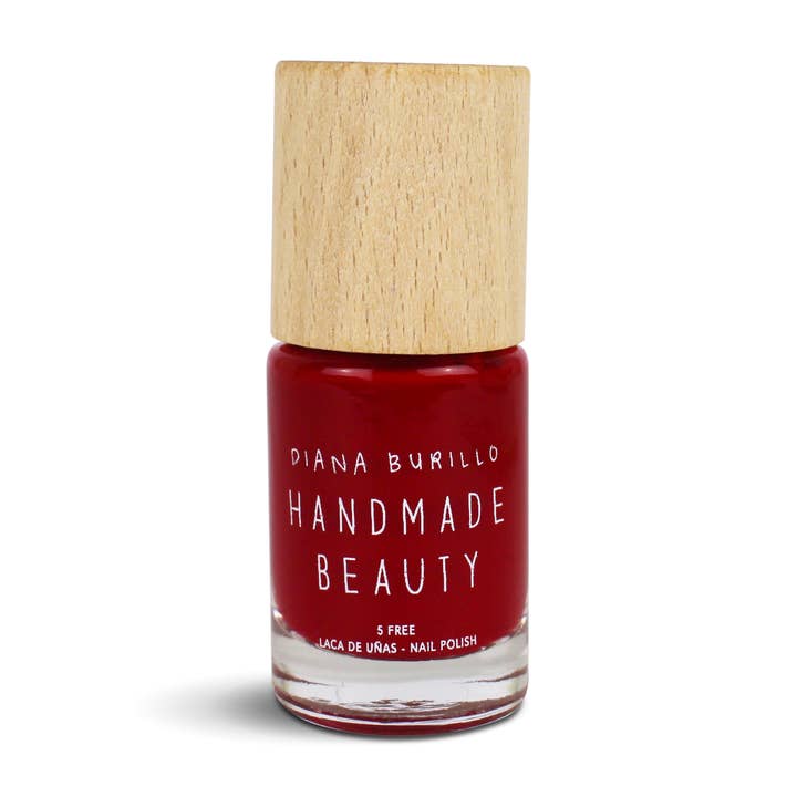 Nail Polish Non Toxic Color Pomegranate - Handmade Beauty for wholesale by HANDMADE BEAUTY COSMETICS LLC