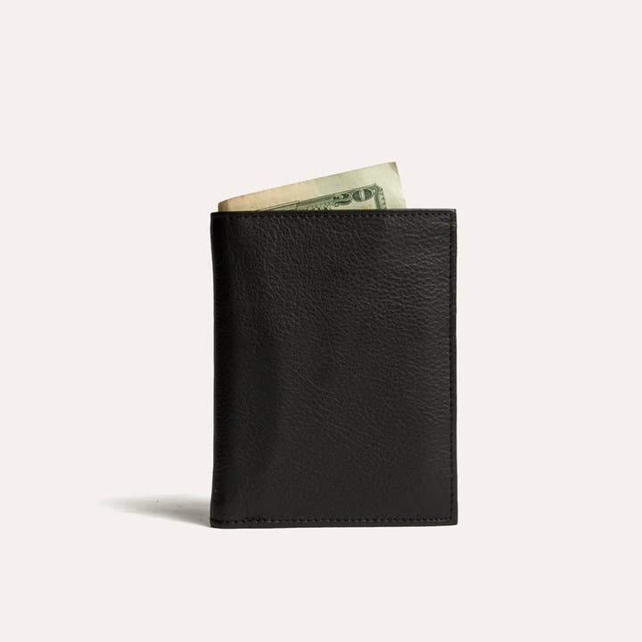Portefeuille Slimfold Noir pour la vente par Kiko Leather