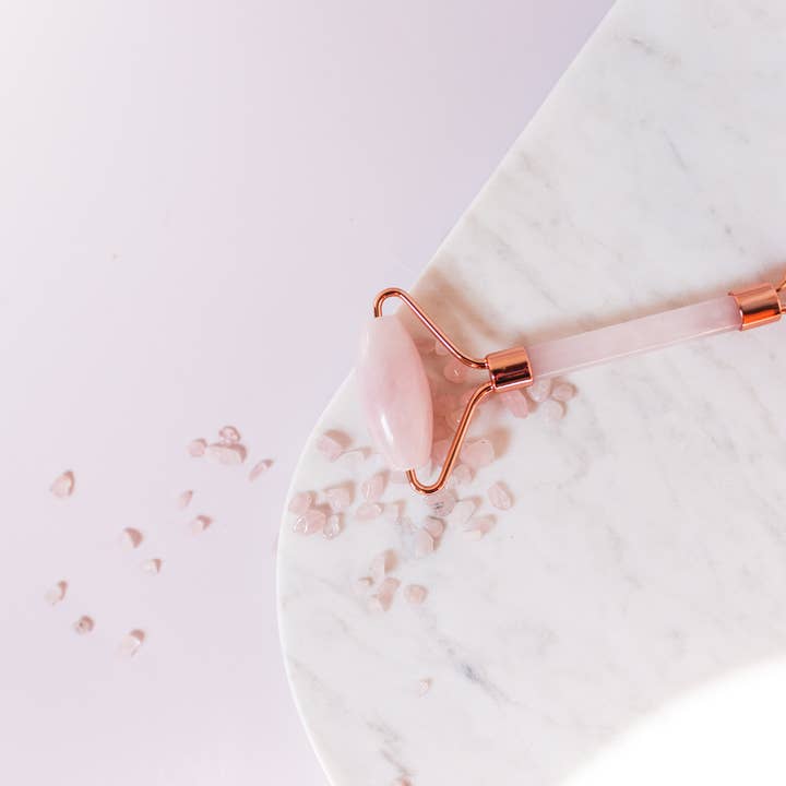 Moon & Ivy - Wholesale Face/Beauty Roller - Rose Quartz Facial Roller5