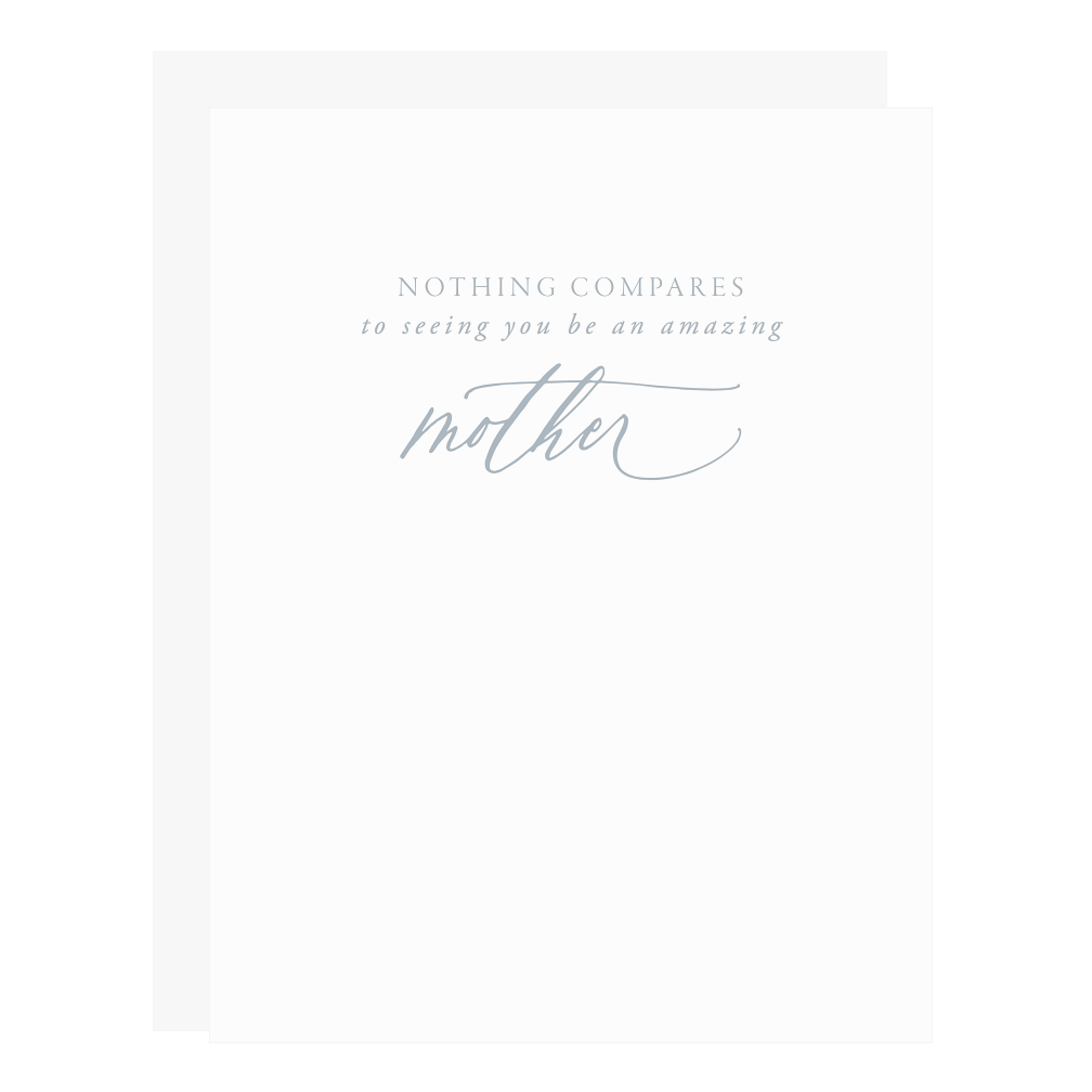 Little Well Paper Co. - Wholesale Mother's Day Card - Nothing Compares Mom Card0