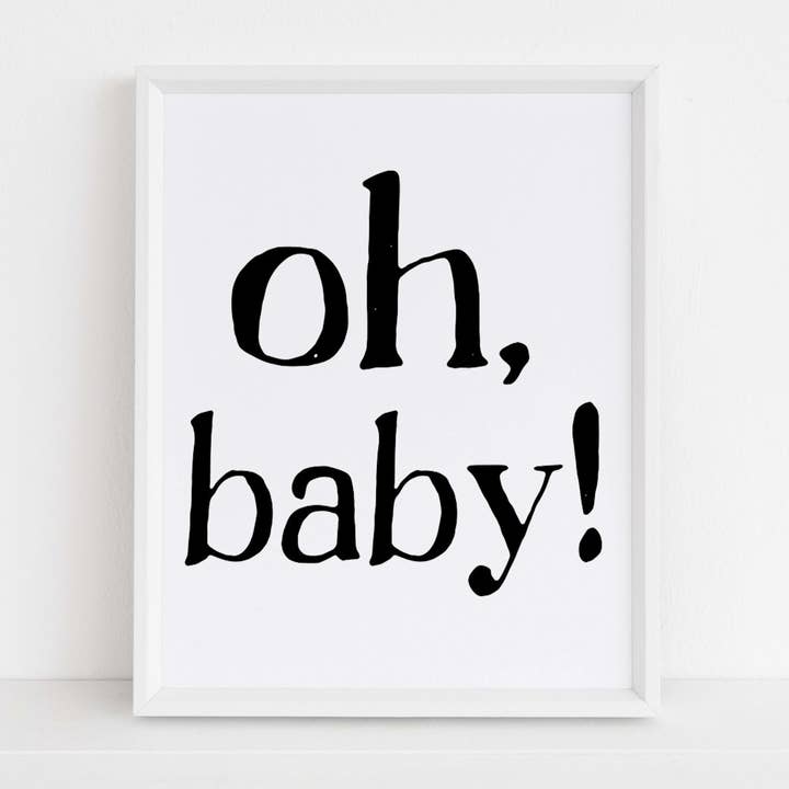 Oh, Baby! Print for wholesale by Southern Top Stitch