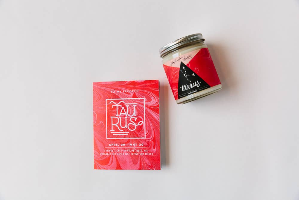 REMOVED BRAND - Wholesale Jar/Filled Candle - Astrology Series - Taurus Candle2