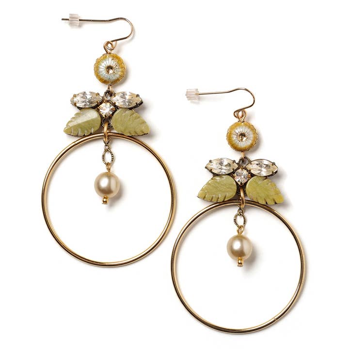 Elements Jill Schwartz - Vendita all'ingrosso Orecchini pendenti - Orecchini a Cerchio Lilian Statement0