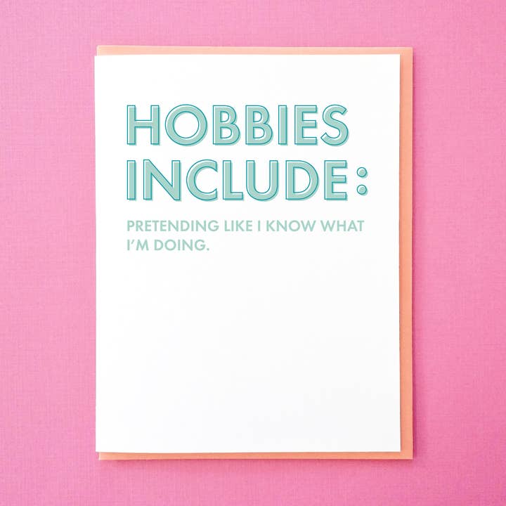 Know What I'm Doing - Funny Birthday Card. Funny Card for wholesale by Tick Tock Press