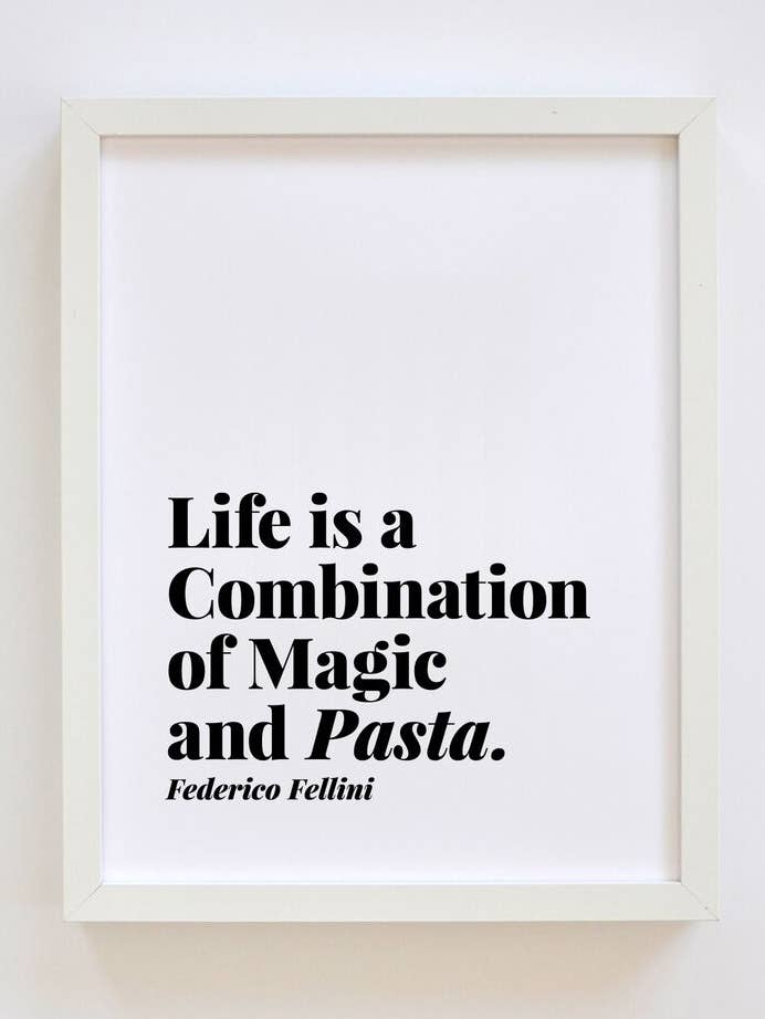 Magic Pasta Art Print for wholesale by Swell Made Co.