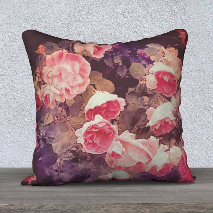 "Rosebush" Pillow Case I for wholesale by Menen Pictures Shop