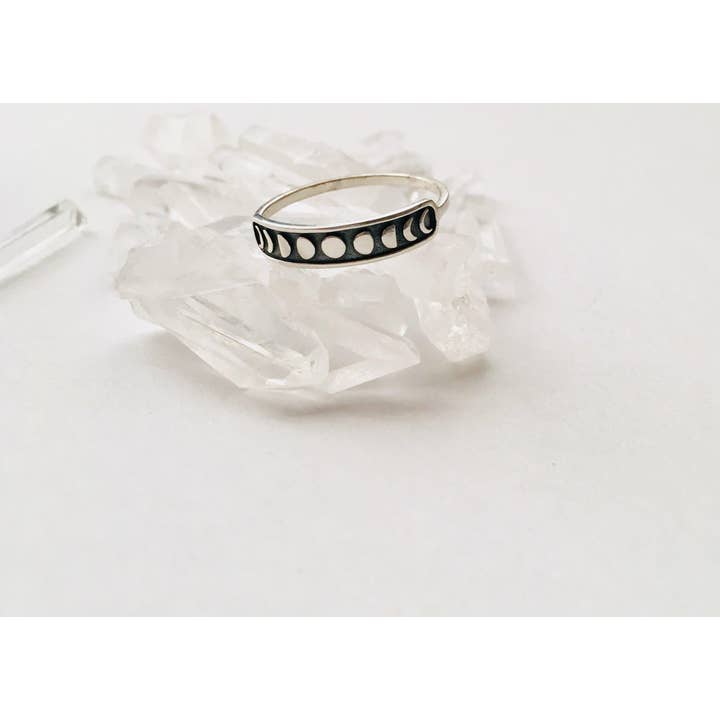 Moon Phase Ring for wholesale by HAWKHOUSE