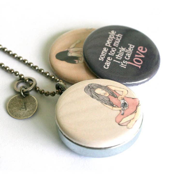Nurture Love Locket Necklace for wholesale by Polarity