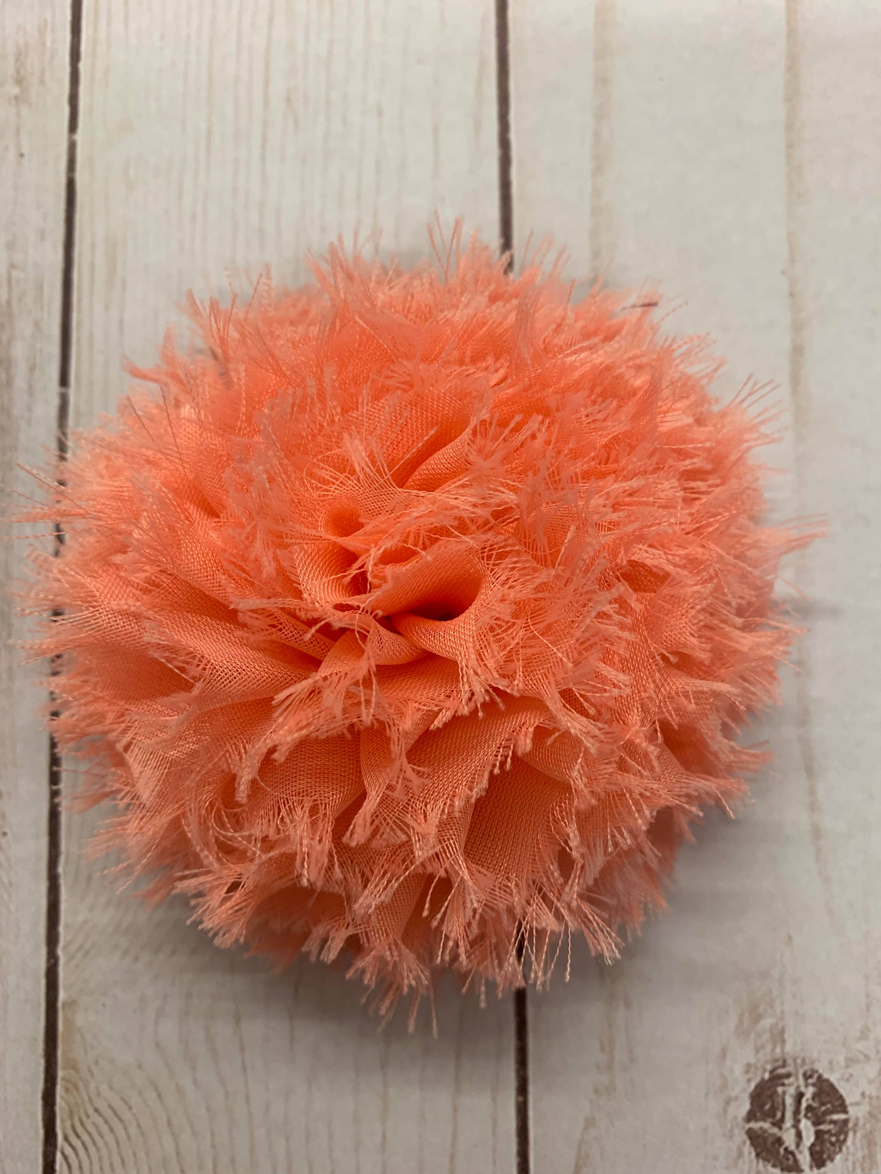 Rachel's Ribbons - Wholesale Hair Clip - Kids - Giant Shabby Flower Clip5