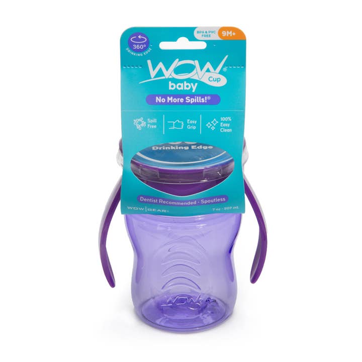 WOW GEAR - Vente Verre/tasse – enfant et bébé - WOW TASSE pour bébé 360 Transition Gobelet, 7 oz. /207 ml