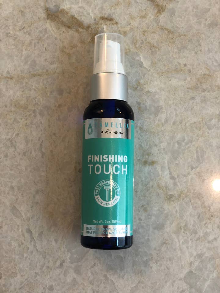 Finishing Touch Shave Oil for wholesale by Camellia Alise