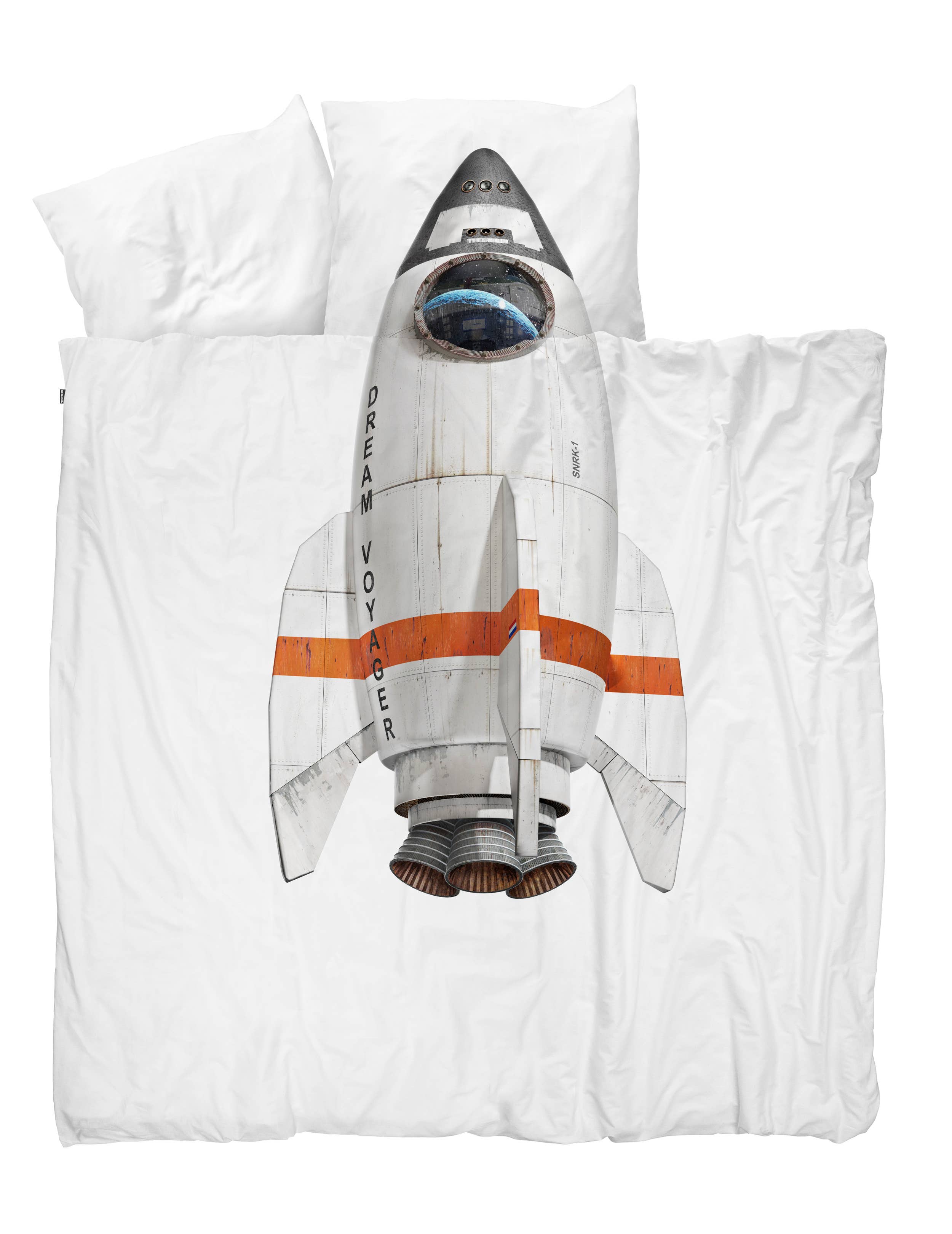 SNURK Living - Wholesale Duvet Cover - Kids & Baby - ROCKET (Full/Qn) - Duvet Cover Set1