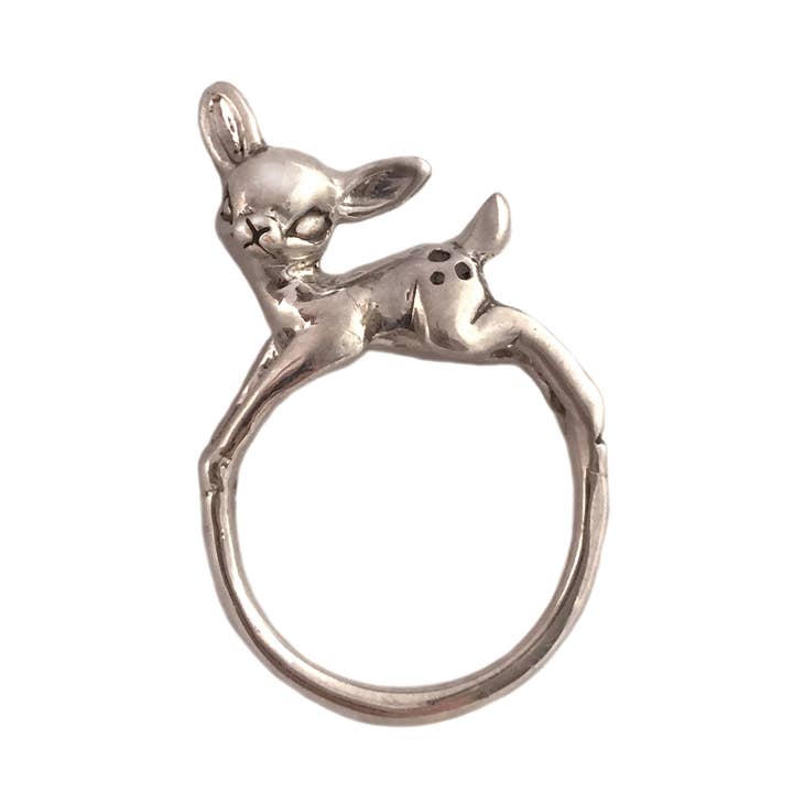 Small Deer Ring for wholesale by Anomaly Jewelry