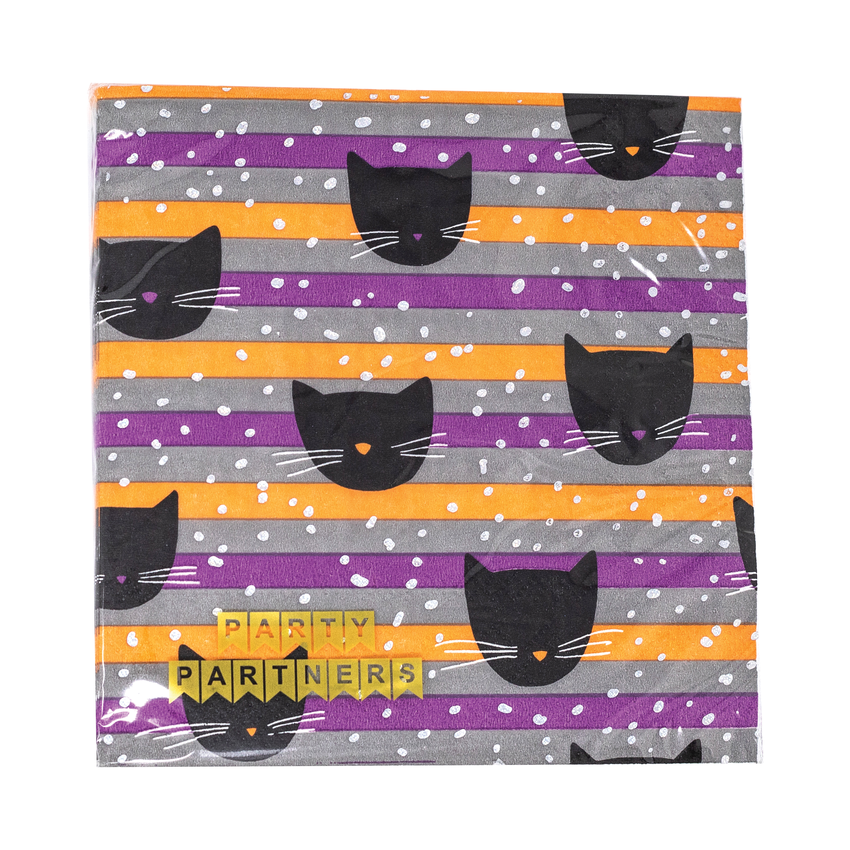 Party Partners – Engroshandel Engangsserviet – Cat Cocktail Servietter2