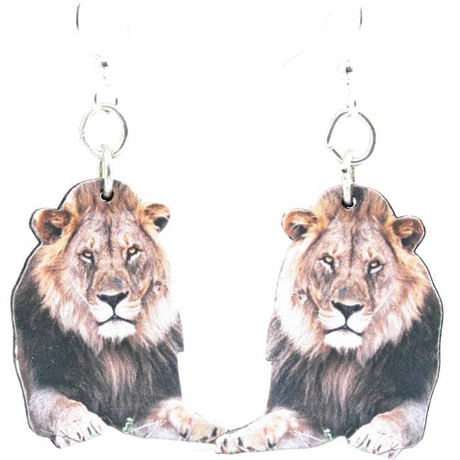 Mufasa Leeuw Oorbellen voor wholesale door Green Tree Jewelry