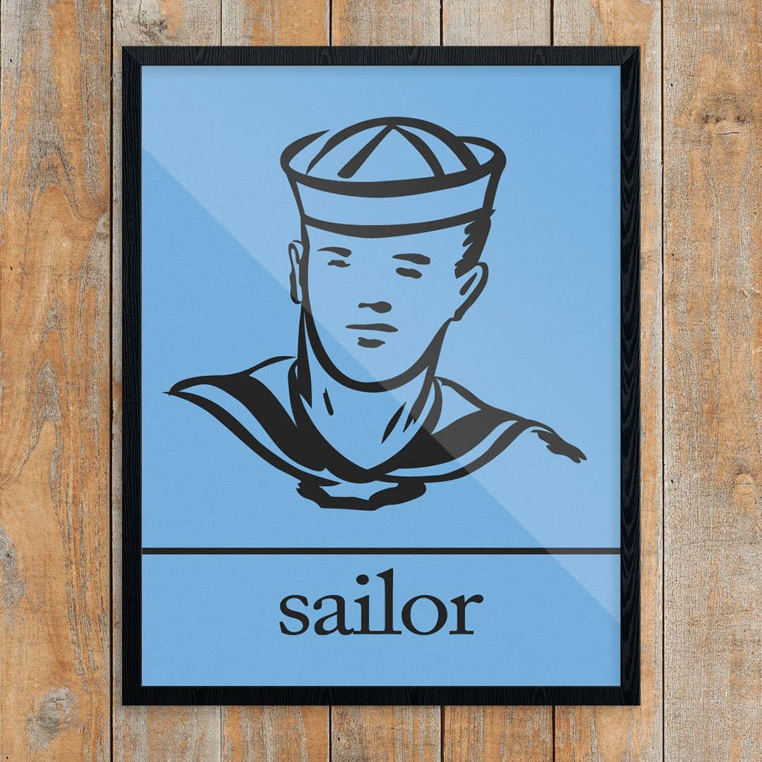 Fridgedoor - Wholesale Magnet - 2.5'' x 3.5'' Hey Sailor Magnet0