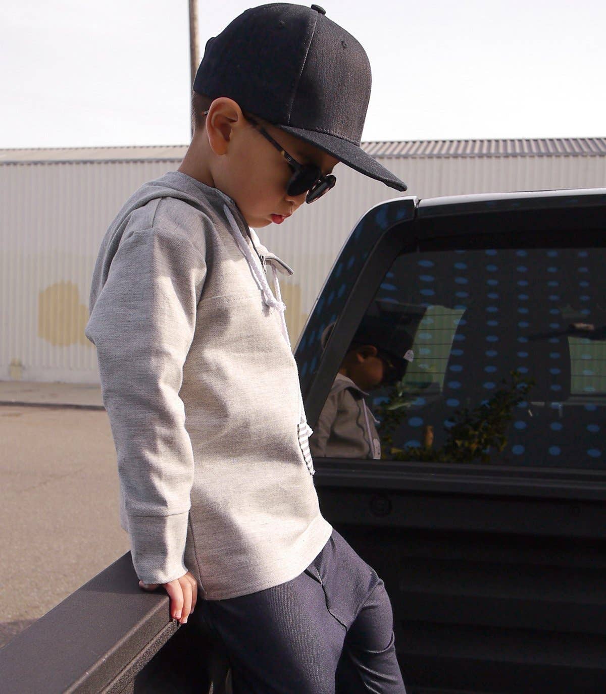 Bash + Sass - Wholesale Baseball Cap - Kids - Denim Snapback Cap - kids Size4