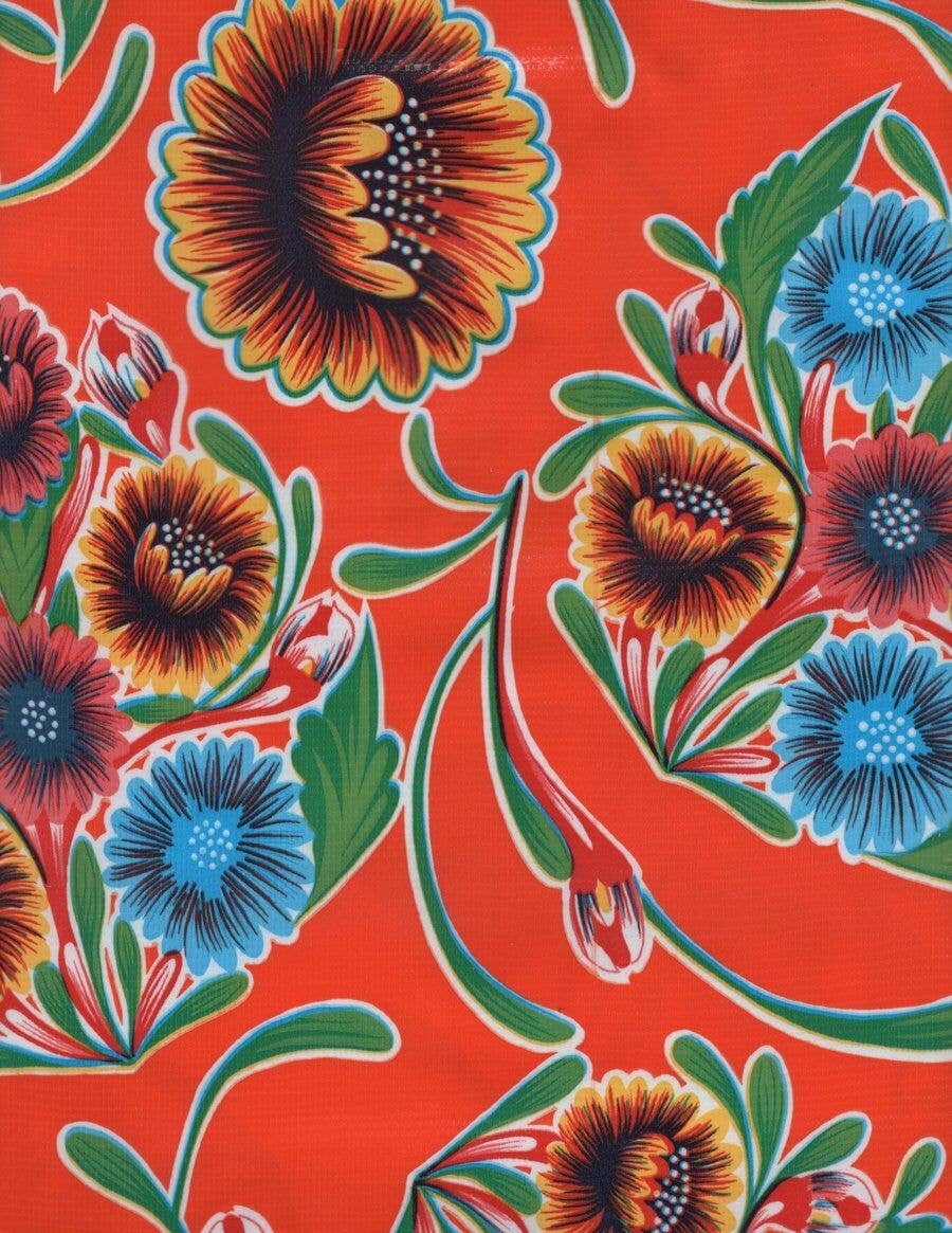 Oilcloth International - Wholesale Tablecloth - 47.5" Round Bloom Tablecloth4