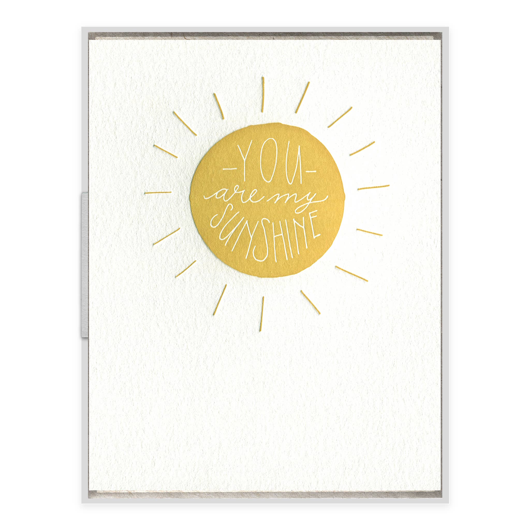 INK MEETS PAPER - Wholesale Love Card - My Sunshine - Love + Anniversary card2