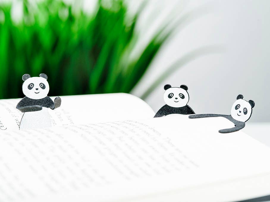 SUGAI WORLD - Wholesale Paperclip - Clip Family Paperclip/Bookmark - Panda1