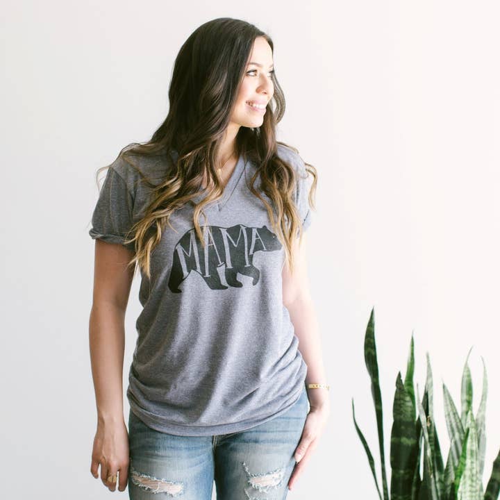 Mama Bear Adult Tee
• Gray for wholesale by Gladfolk