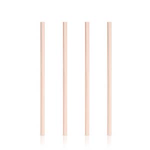 Large Straws: 7.5 Inch Solid Copper Straws for Moscow Mules Set of 4 by  Copper Mug Co.