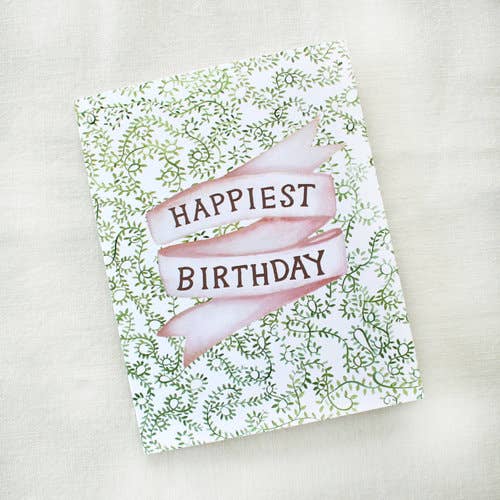 Cartão de aniversário mais feliz por atacado de Everbloom Paper