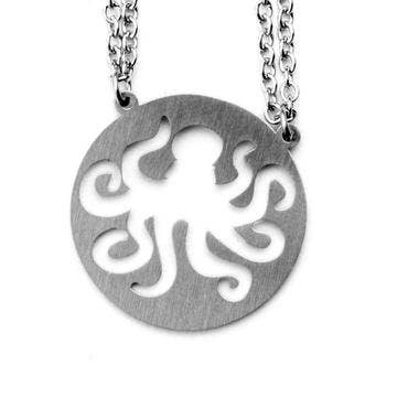 JAECI - Wholesale Pendant/Charm Necklace - Octopus Spirit Animal Necklace INTJ