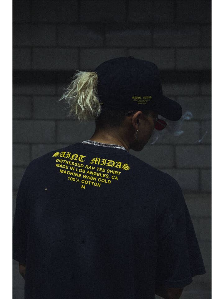 Saint Midas - Vente T-shirt sérigraphié – unisexe - T-Shirt Rap réversible1