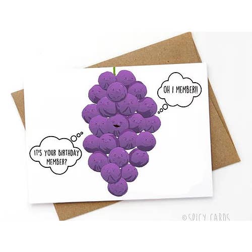 Carte d'anniversaire amusante - South Park - It's your Birthday member pour la vente par Spicy Cards