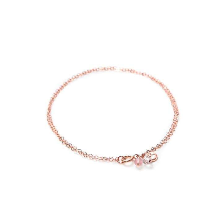 Charmed Bracelet for wholesale by Applepear Handcrafted Jewelry