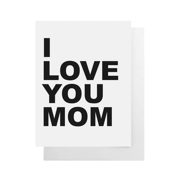 REMOVED BRAND - Wholesale Mother's Day Card - I Love You Mom Card0