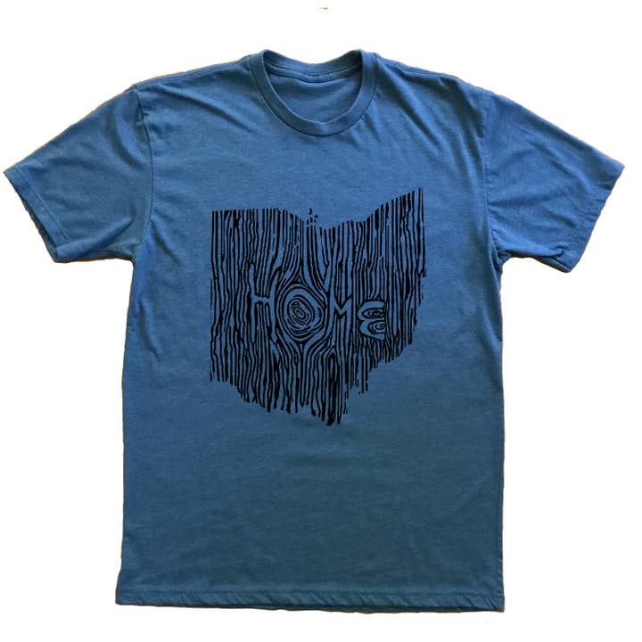 XXL - Ohio Ingrained State Unisex T-Shirt for wholesale by Ingrained Apparel