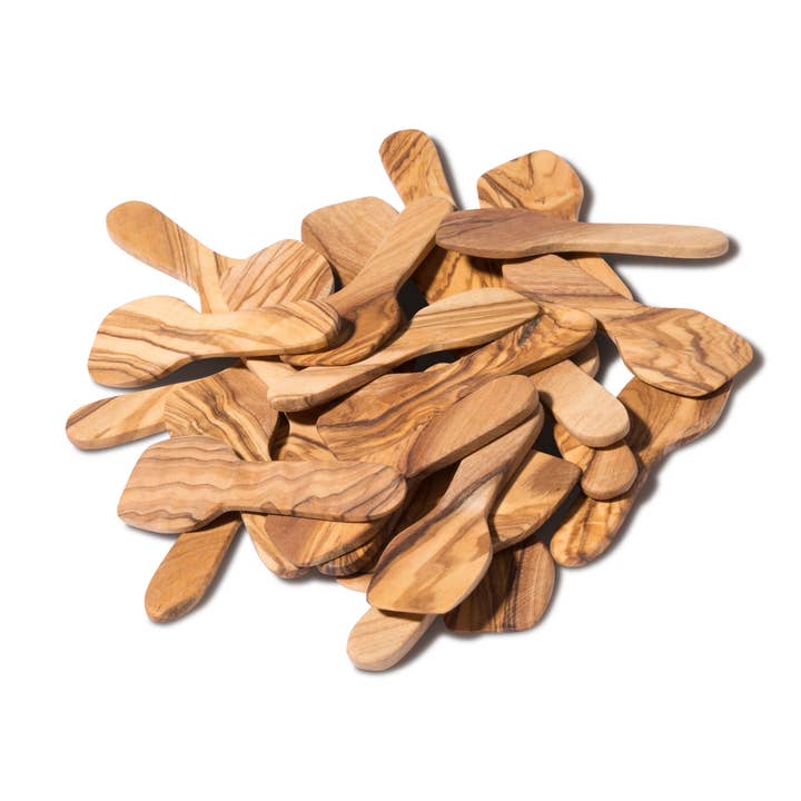 Katari Beauty - Wholesale Spatula/turner - ACCESSORIES | Handmade Sustainable Olive wood Mixing Spatula3