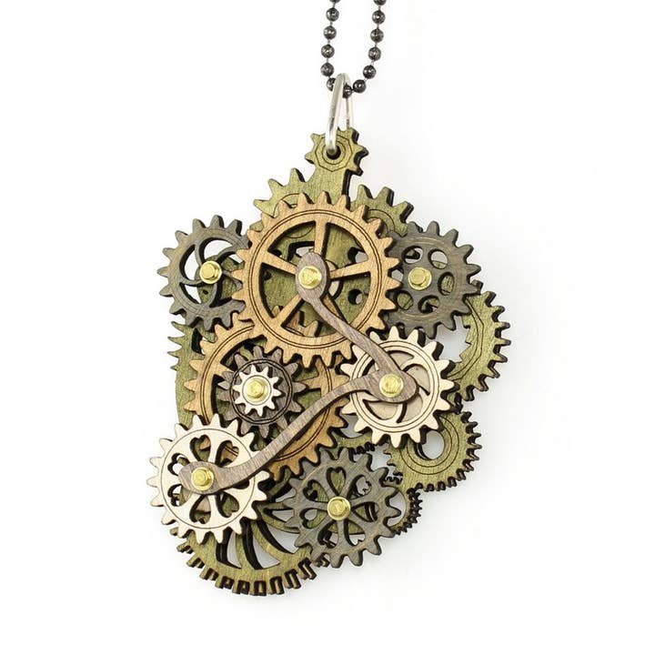 Kinetic Main Gear ketting 1B voor wholesale door Green Tree Jewelry