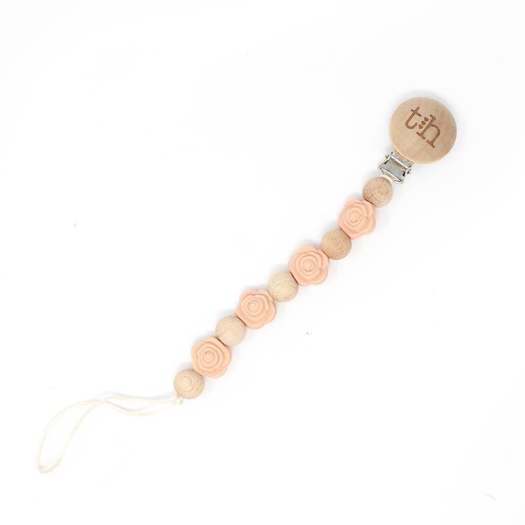 Three Hearts & Co./EMO & CO. - Vente Pince à tétine – bébé - Rosette Sucette Pince à jouet (Grande)3