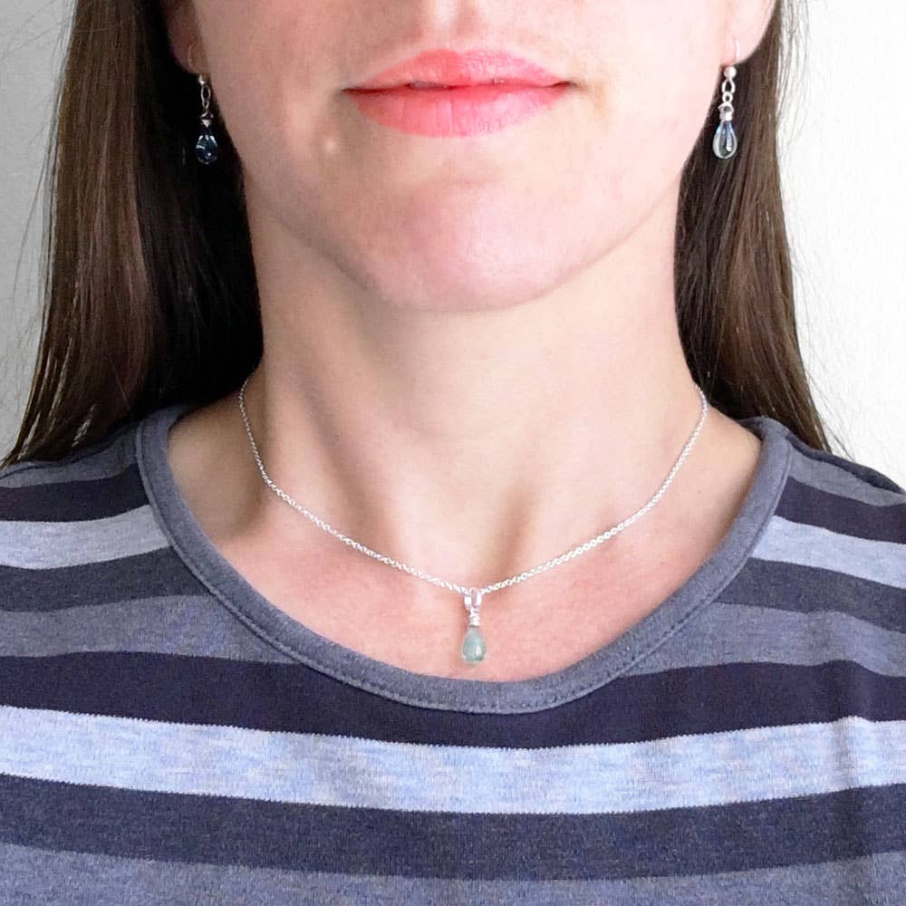 Sundrop Jewelry – Großhandel Ohrhänger – Ohrringe Demi Glass in Tropfenform6