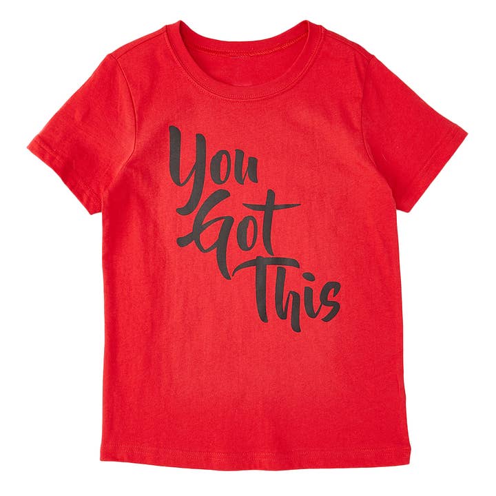 "You Got This" Youth Unisex Tee for wholesale by The Talking Shirt
