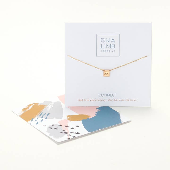 On a Limb Creative - Wholesale Pendant/Charm Necklace - Connect Glyph Necklace0