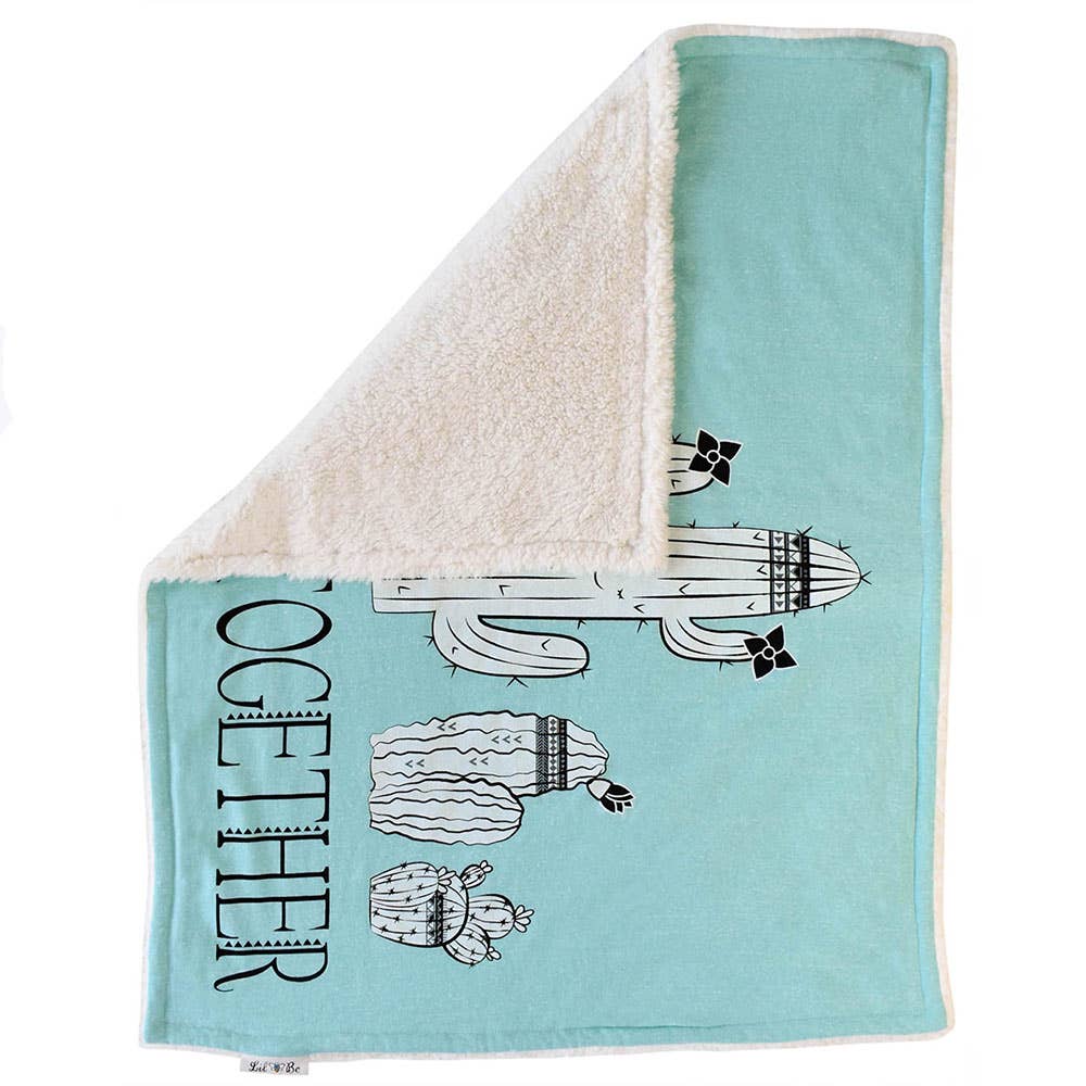 Lil Be - Wholesale Bedding Blanket - Kids & Baby - Cozy Cactus Blanket1