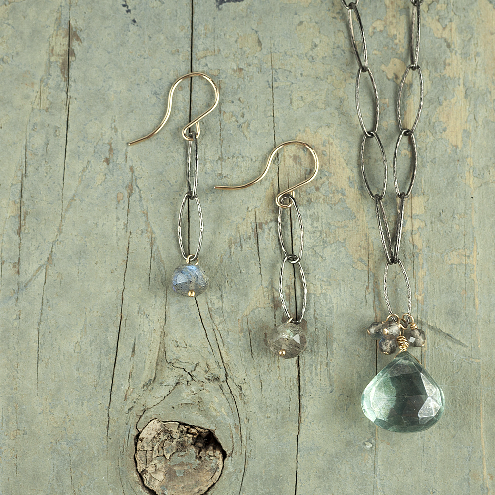 Midori Jewelry Hawaii - Wholesale Pendant/Charm Necklace - midnight garden necklace1