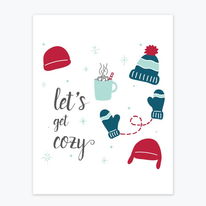 Impression d'art - Let's Get Cozy pour la vente par Tandem For Two