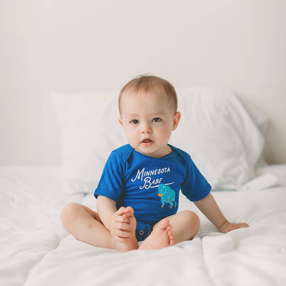 Sweetpea and Co. - Wholesale Bodysuit (Non-Footed) - Baby - Minnesota Babe baby onesie, Baby Bodysuit3