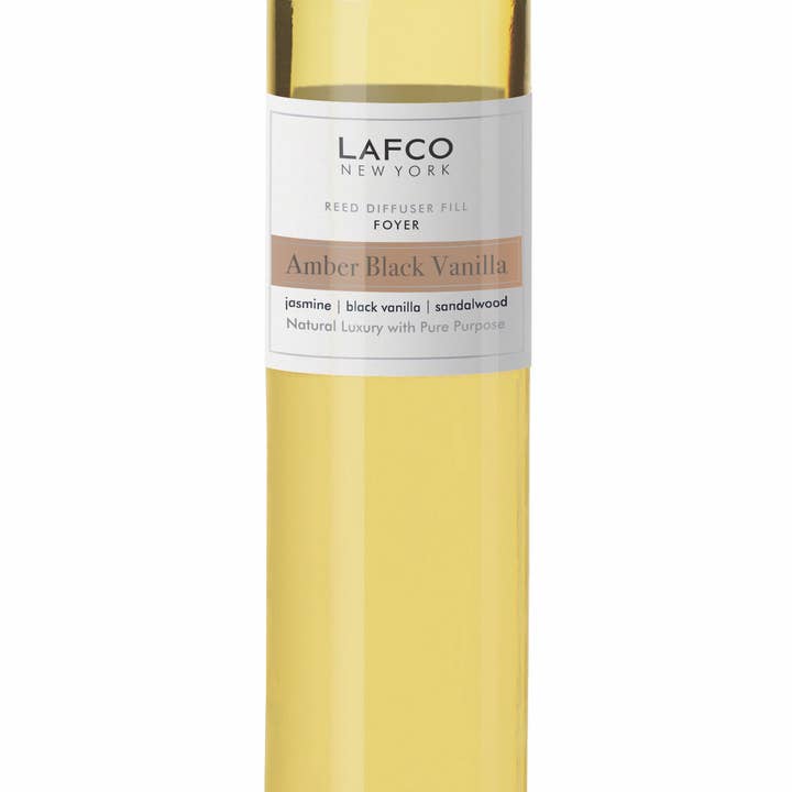 Rav Sort Vanilla Reed Diffuser Refill for engroshandel hos LAFCO New York