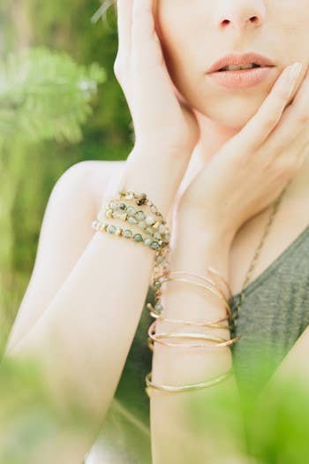 REMOVED BRAND - Wholesale Cuff Bracelet - O'Keeffe Bracelet | 2 Finishes Available - Hammered Cuff1