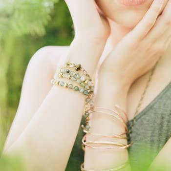 REMOVED BRAND - Wholesale Cuff Bracelet - O'Keeffe Bracelet | 2 Finishes Available - Hammered Cuff1