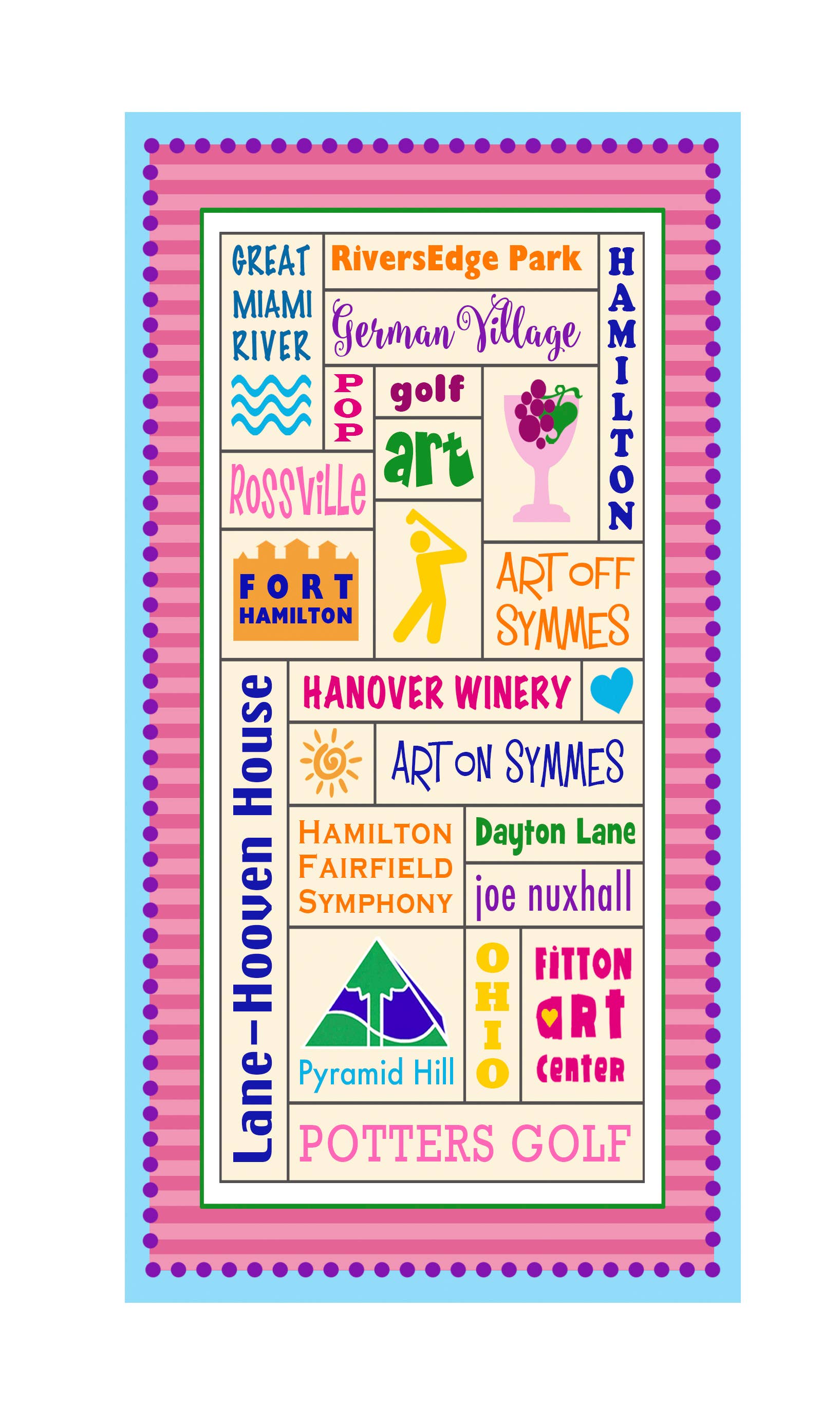 Liane Fried Studio - Wholesale Tea Towel - Design your own NAME DROP Towel2