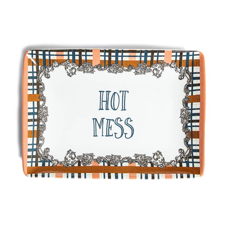 Hot Mess Trinket Tray for wholesale by Love & Fig